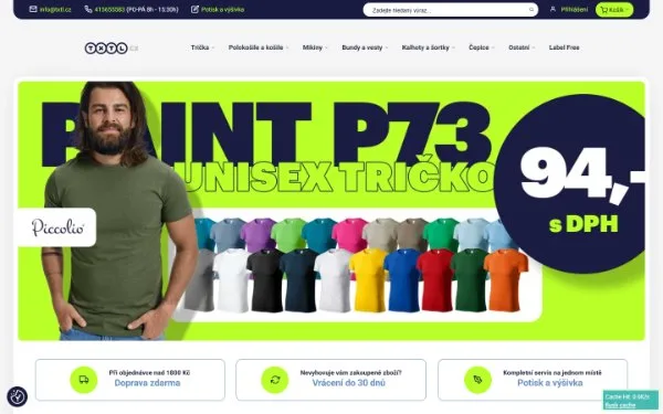 Homepage txtl.cz